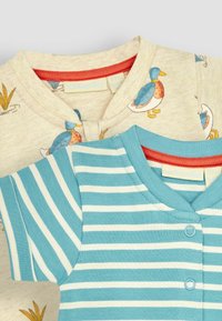 JoJo Maman Bébé 2-PACK - REGULAR FIT - Overal - natural duck stripe
