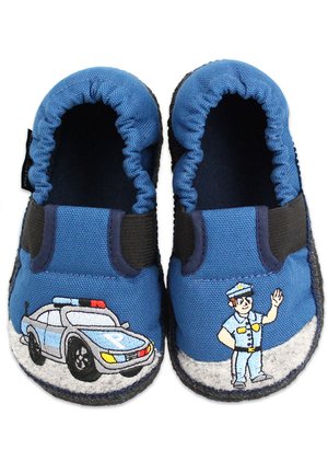 POLIZEI - Slippers - blau