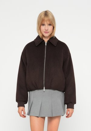 BUBBLE HEM  - Chaqueta de invierno - brown