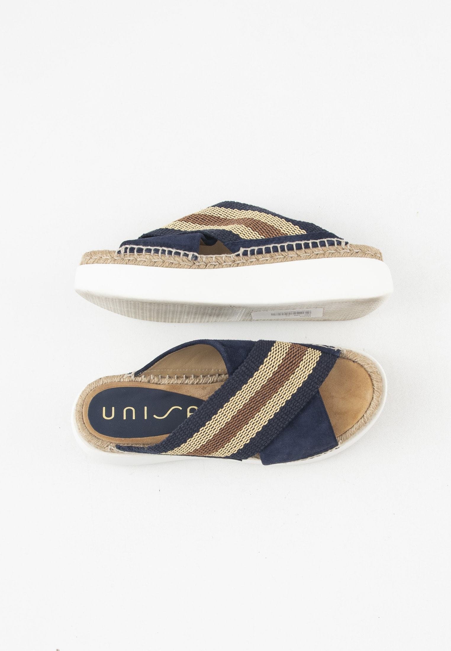 Unisa Sandalias planas - blue/azul - Zalando.es