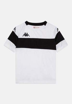UNISEX - T-shirt till träning - white/black