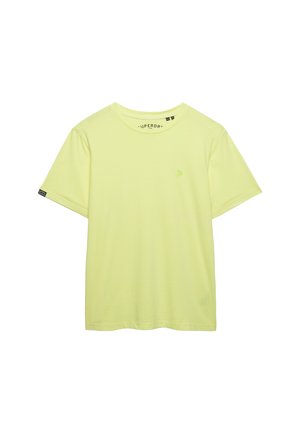 Superdry & Co, SUPERDRY CLASSIC ESSENTIAL NEON T-SHIRT.. - Camiseta básica - neon yellow lime