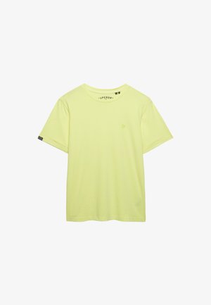 Superdry & Co, SUPERDRY CLASSIC ESSENTIAL NEON T-SHIRT.. - Camiseta básica - neon yellow lime
