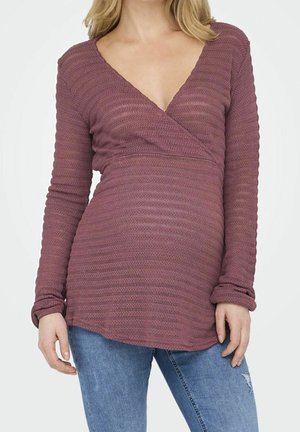 Trui - mottled lilac