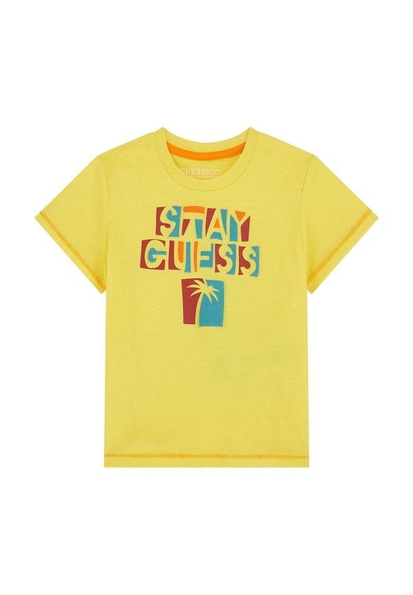 T-Shirt print - gelb