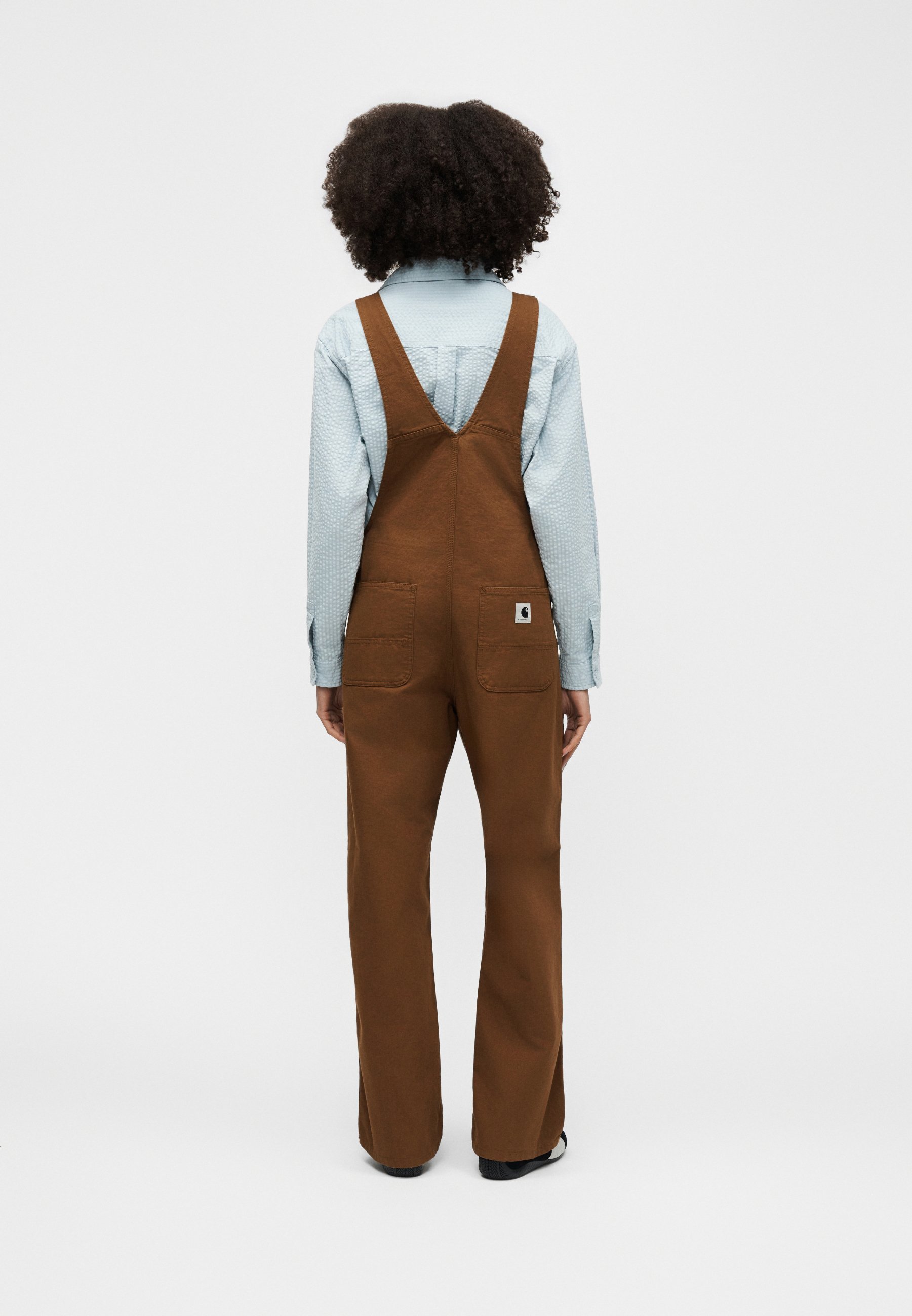 Carhartt WIP BIB OVERALL STRAIGHT - Dungarees - hamilton brown