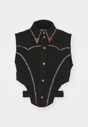 Versace Jeans Couture Waistcoat - black