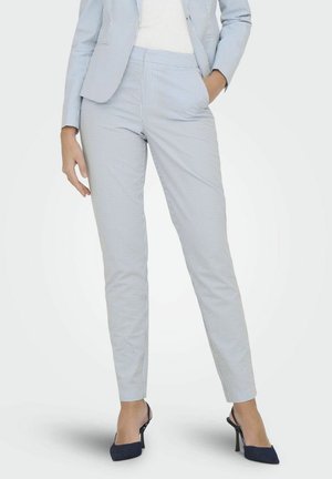 ONLY NORMAL GESCHNITTEN MITTLERE TAILLE - Pantalones - cloud dancer