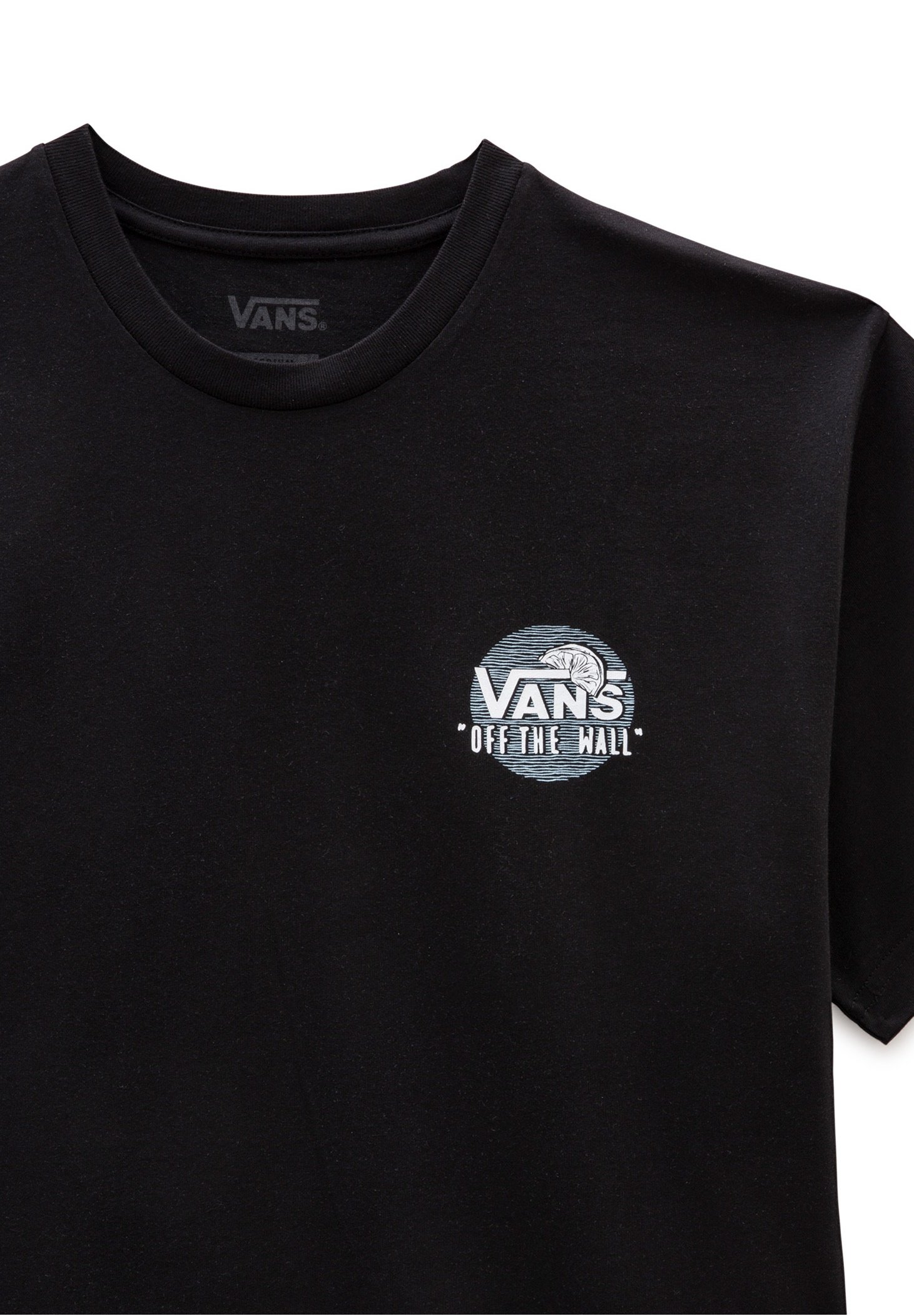vans noir simple