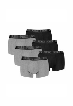 6PACK - Boxerbriefs - schwarz grau