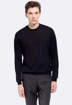 GIROCOLLO - Felpa - blu