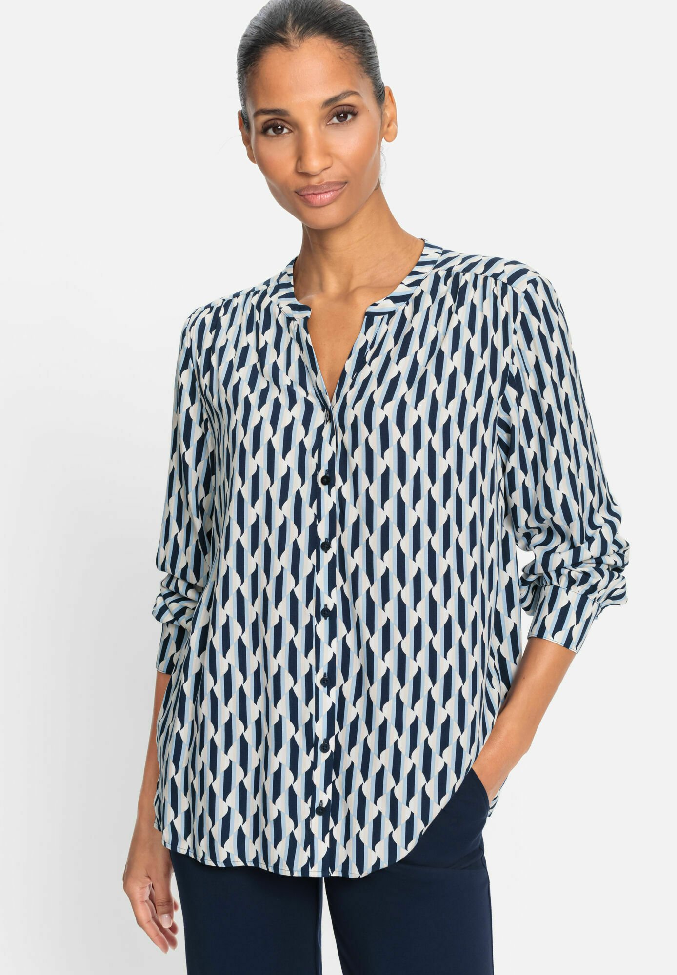 Olsen Blouse blau/bleu ZALANDO