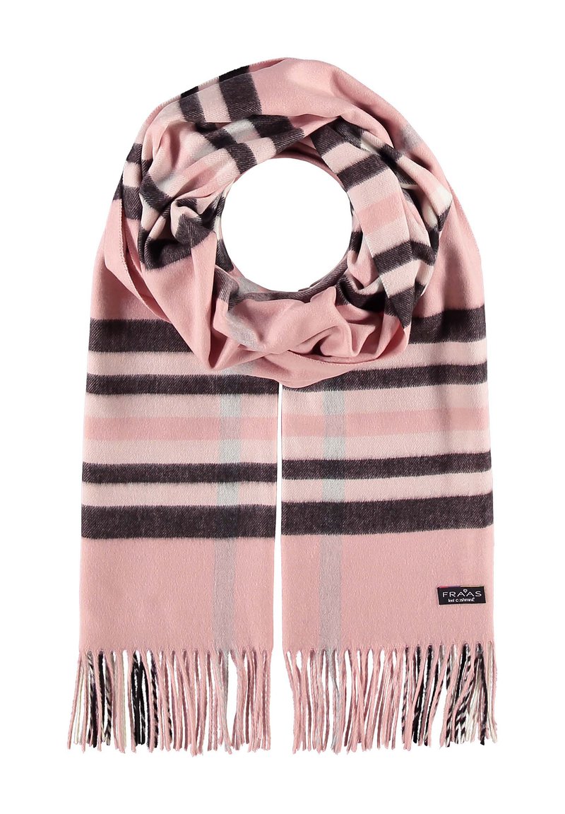 FRAAS Sciarpa Cashmink 35x200 Cm – Più Morbida Del Cashmere, Motivo Floreale, Made In Germany