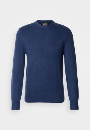Scotch & Soda REGULAR FIT CREW NECK - Jersey de punto - insignia blue