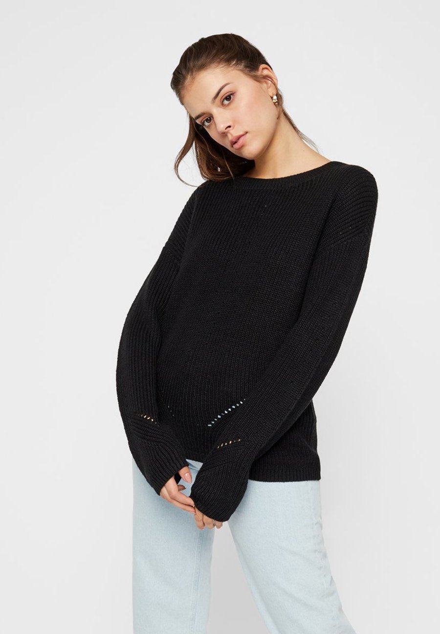 Pull Femme J.Crew Noir - Taille M - Occasion En Très Bon état - Col Rond Manches Longues