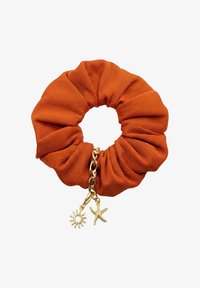 Niewybrane, gumka frotka do włosów z zawieszką charms