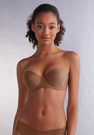 GIADA BANDEAU - Reggiseno con spalline regolabili - natürlich dark beige