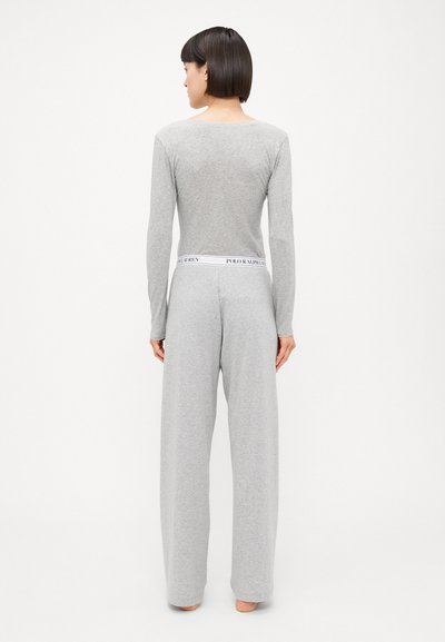 Polo Ralph Lauren ESSENTIALS SLEEP PANTS - Παντελόνι πιτζάμας - heather grey