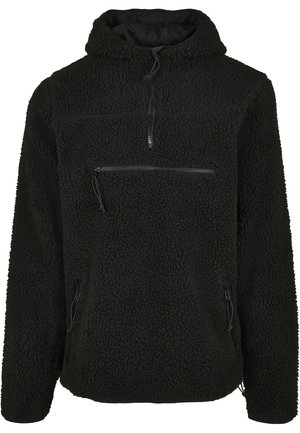 Pulover din fleece - black