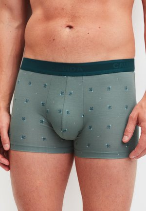 Kurze Boxershorts - laurel green