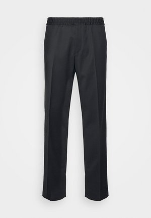 RELAXED TROUSERS - Housut - black