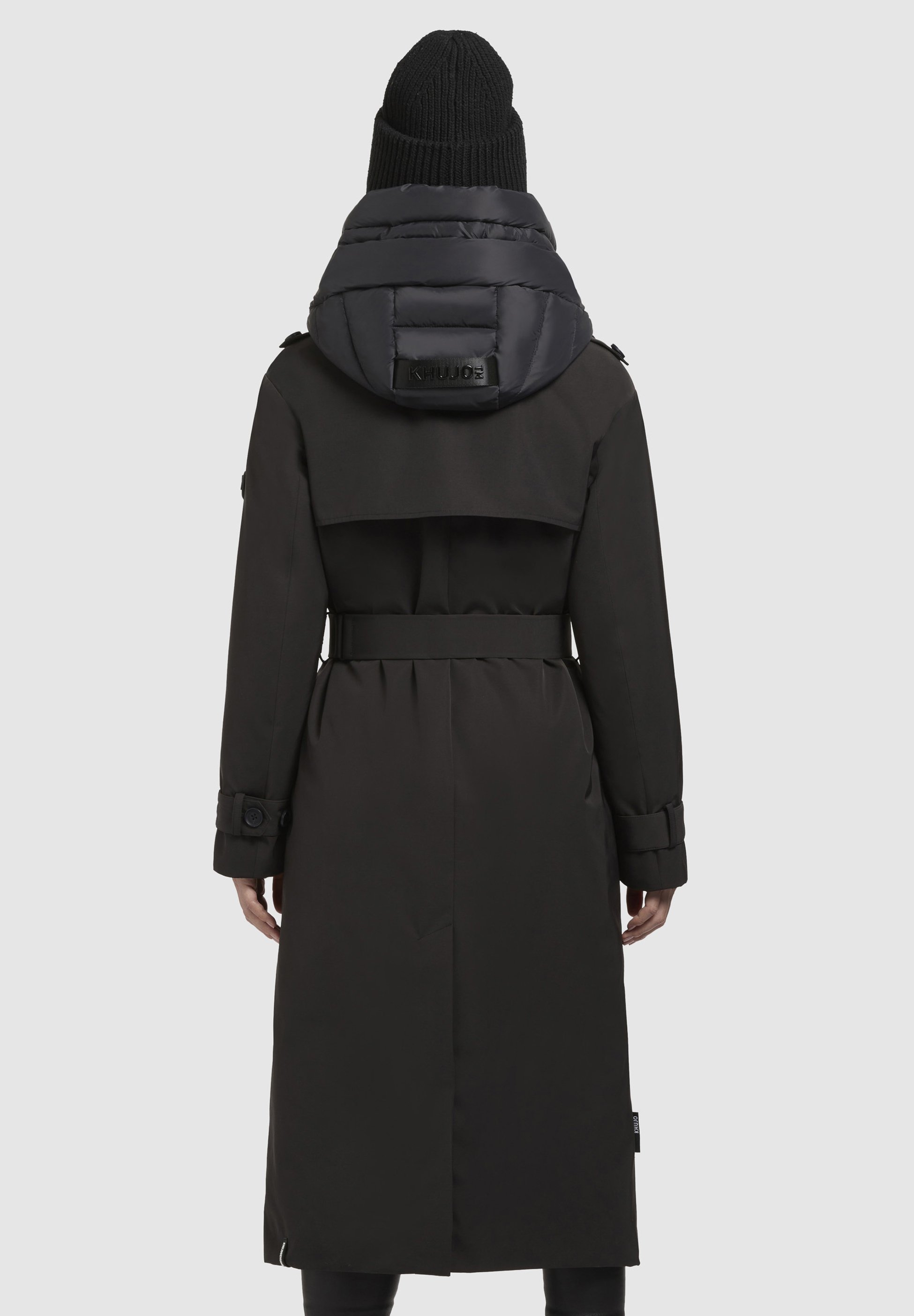 khujo ELENA - Trenchcoat - dunkelgrau/dark grey - Zalando