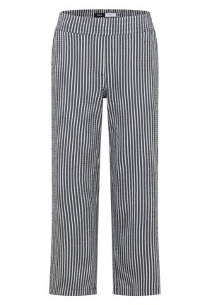 Cecil, WIDE LEG HOSE IN SEERSUCKER-QUALITÄT - Pantalon classique - universal blue