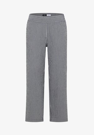 Cecil, WIDE LEG HOSE IN SEERSUCKER-QUALITÄT - Pantalon classique - universal blue