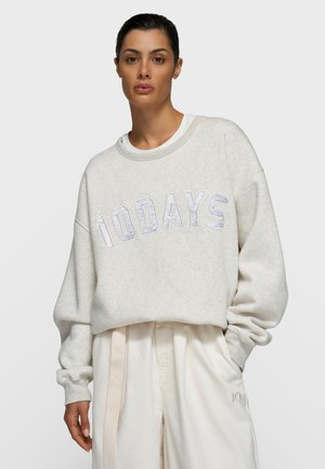 TOPS STATEMENT - Sweatshirt - soft white melee