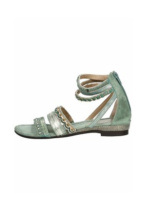Riemensandalette - sage