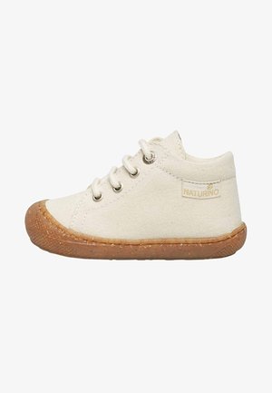 COCOON ORGANIC - Casual lace-ups - weiß