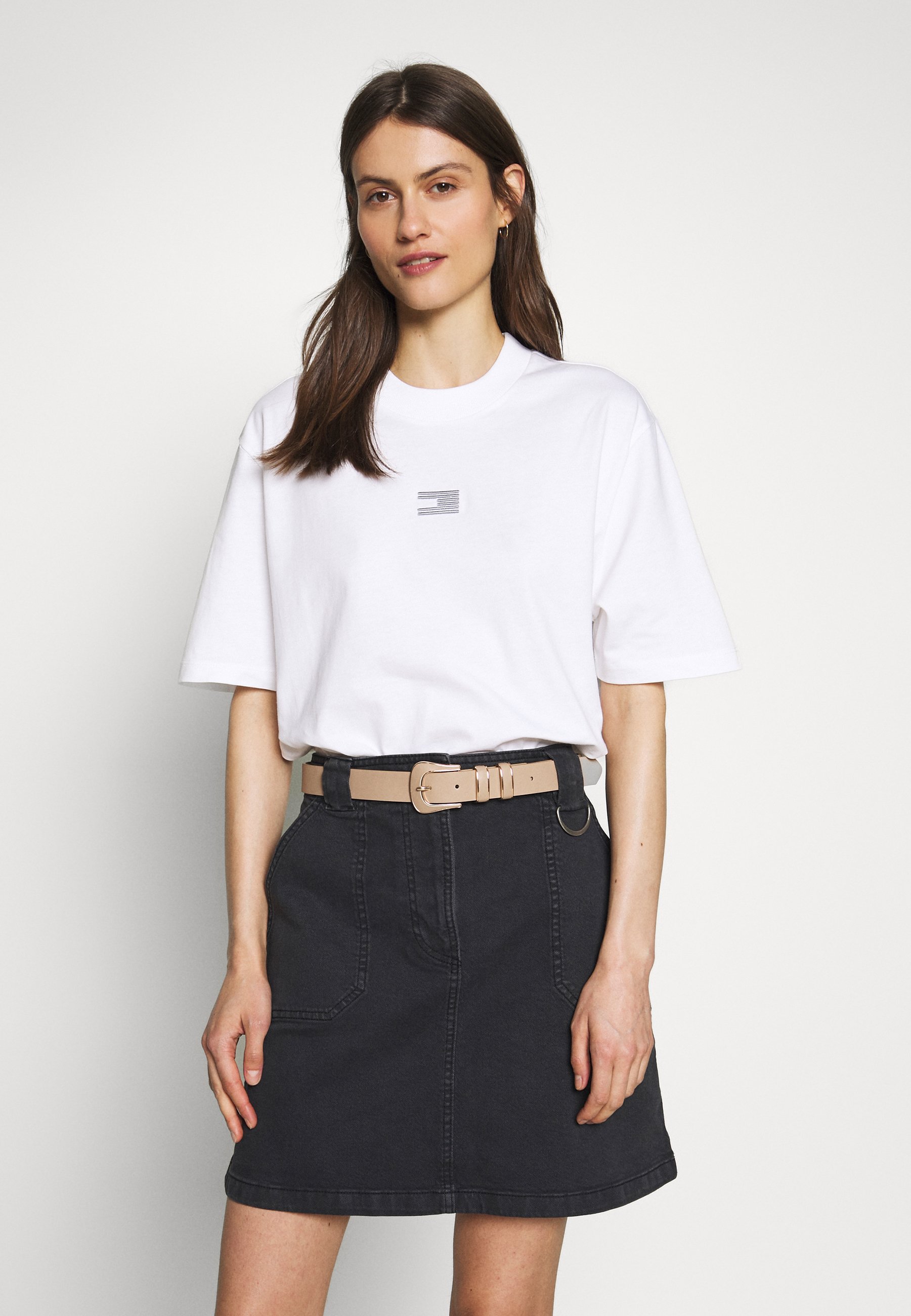 tommy hilfiger high neck t shirt