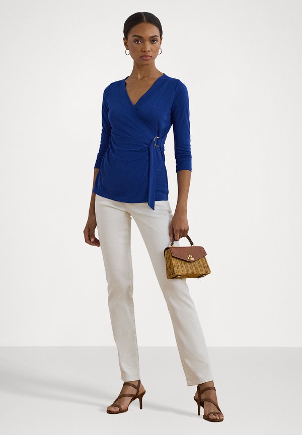 JAINAB MID SLEEVE - Long sleeved top - new sapphire3