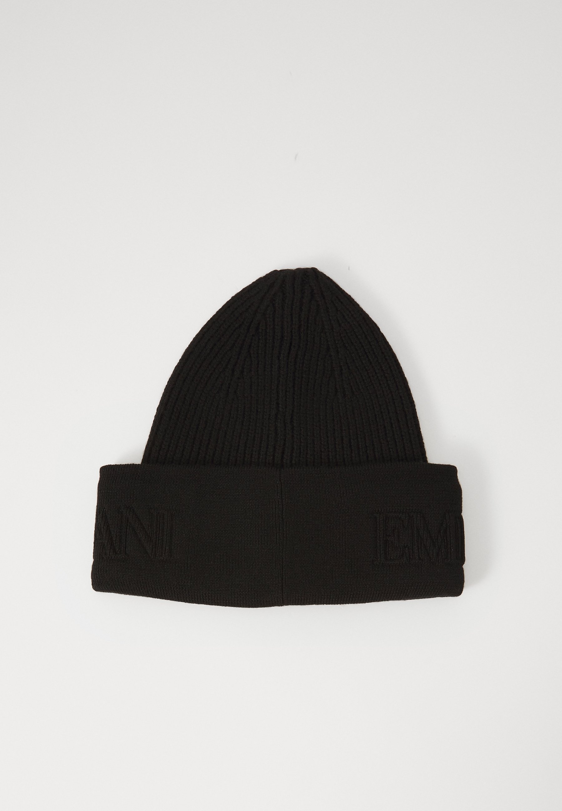 Emporio Armani BEANIE HAT - Beanie - black beauty/black - Zalando.ie