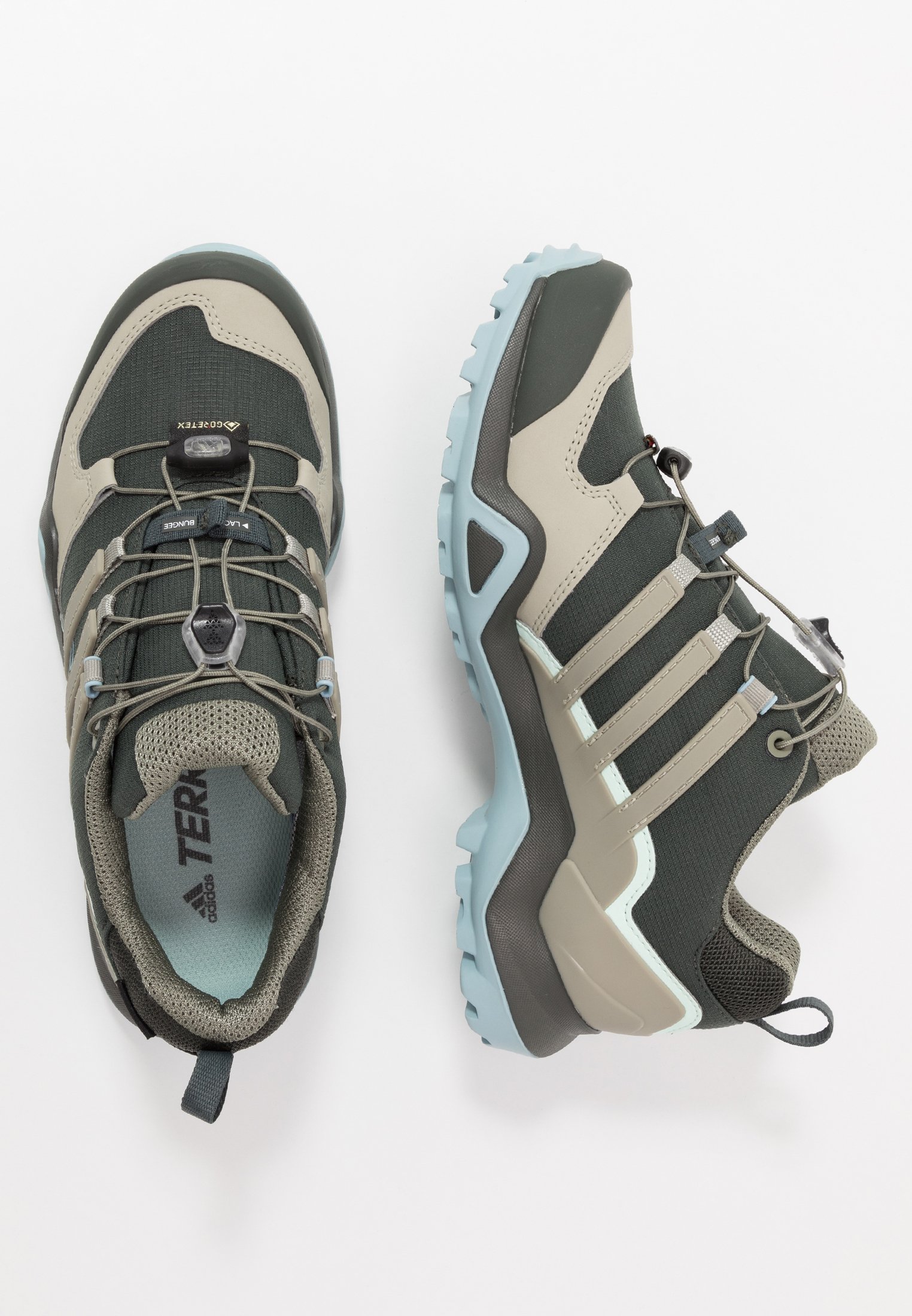 adidas Performance TERREX SWIFT - Zapatillas de senderismo - legend  earth/fear grey/ash grey/verde oliva - Zalando.es