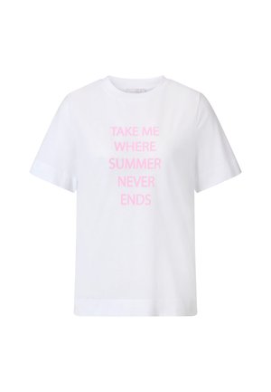 Rich & Royal T-Shirt print - white