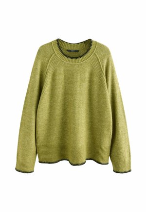 CREW NECK - Pullover - green olive