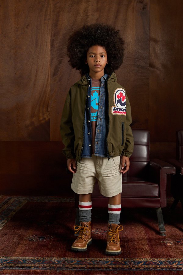 INVICTA X DSQUARED2 - Light jacket - dark olive