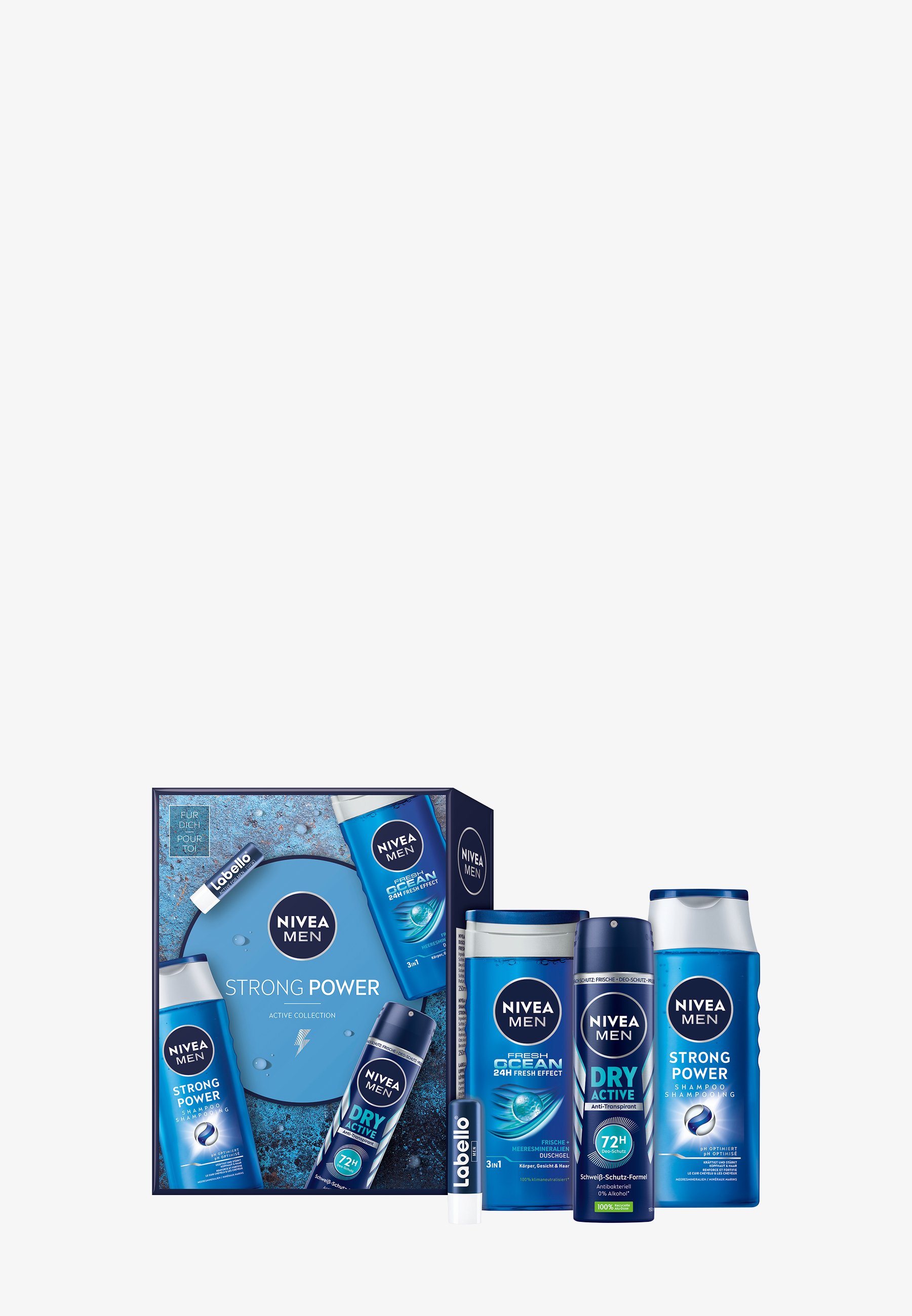 Nivea Men NIVEA MEN GIFT SET STRONG POWER - Huidverzorgingsset - - - Zalando .nl