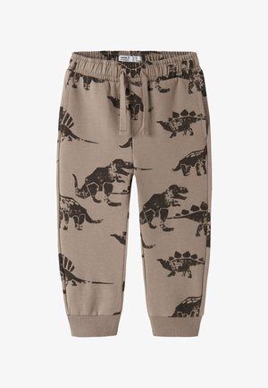 Name it, NMMPNILAUS NREG SWEAT PANT BRU - Pantalon de survêtement - fungi grey