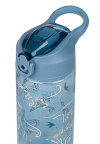 Baagl MIT STROHHALM DINO 500 ML - Borraccia - blau