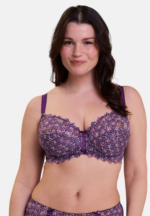 ARUM MOSAIC - Underwired bra - print graphic purple