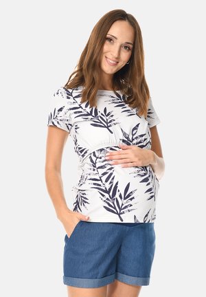 T-shirt con stampa - leaves