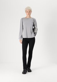 ONLY ONLFREE LIFE BOATNECK - Top s dlhým rukávom - ultimate grey