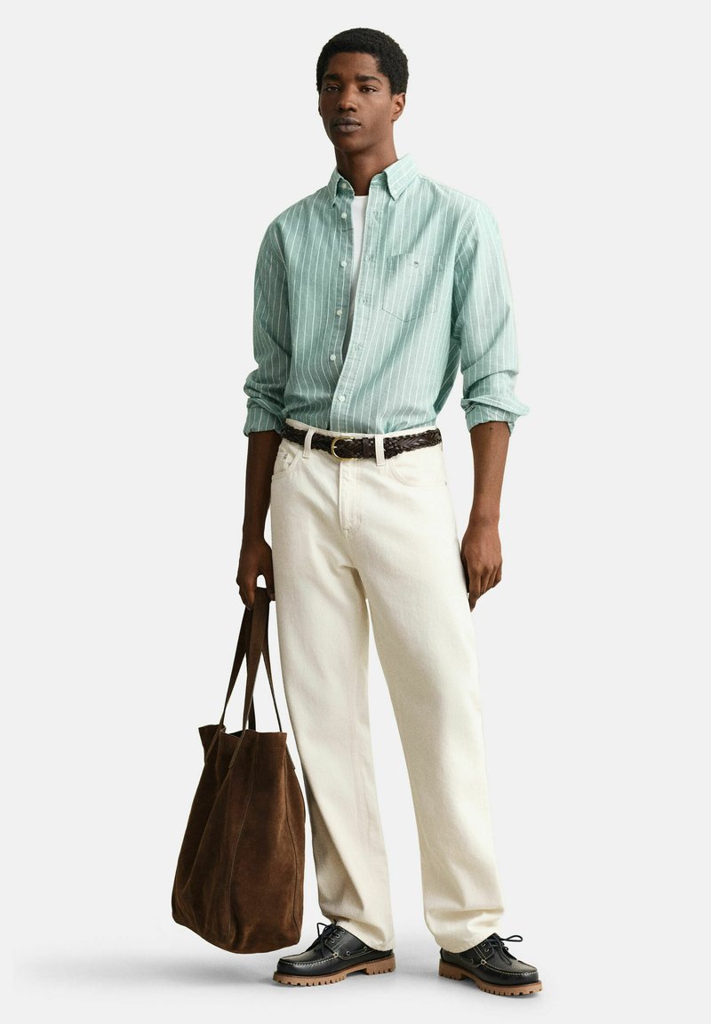 GANT STRIPED CLASSIC OXFORD - Košile - botanical hue