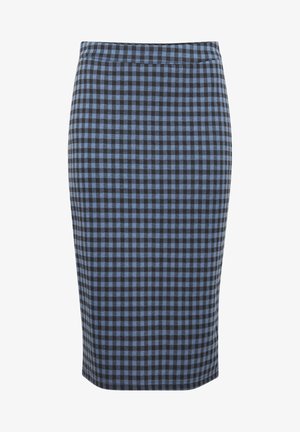 IHKATE CHECKY SK - Pencil skirt - bering sea