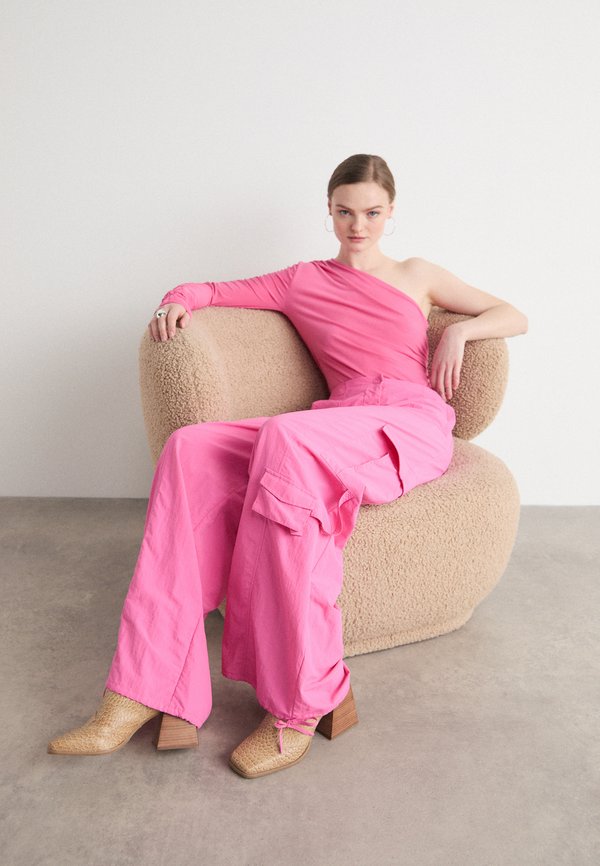 ELWYNA DELIGHT - Long sleeved top - coral blush3