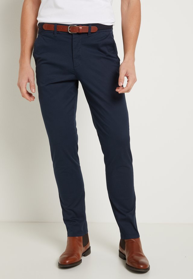 SHHYARD SLIM FIT - Chinos - dark sapphire