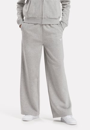 IDENTITY SMALL LOGO WIDE LEG  - Träningsbyxor - medium grey heather