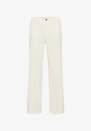 Kaffe, KABROOK HW REG FIT JEANS - Jean droit - chalk